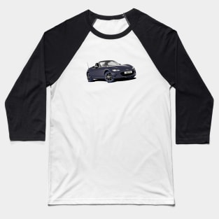 Mazda MX-5 Mark IV in black Baseball T-Shirt